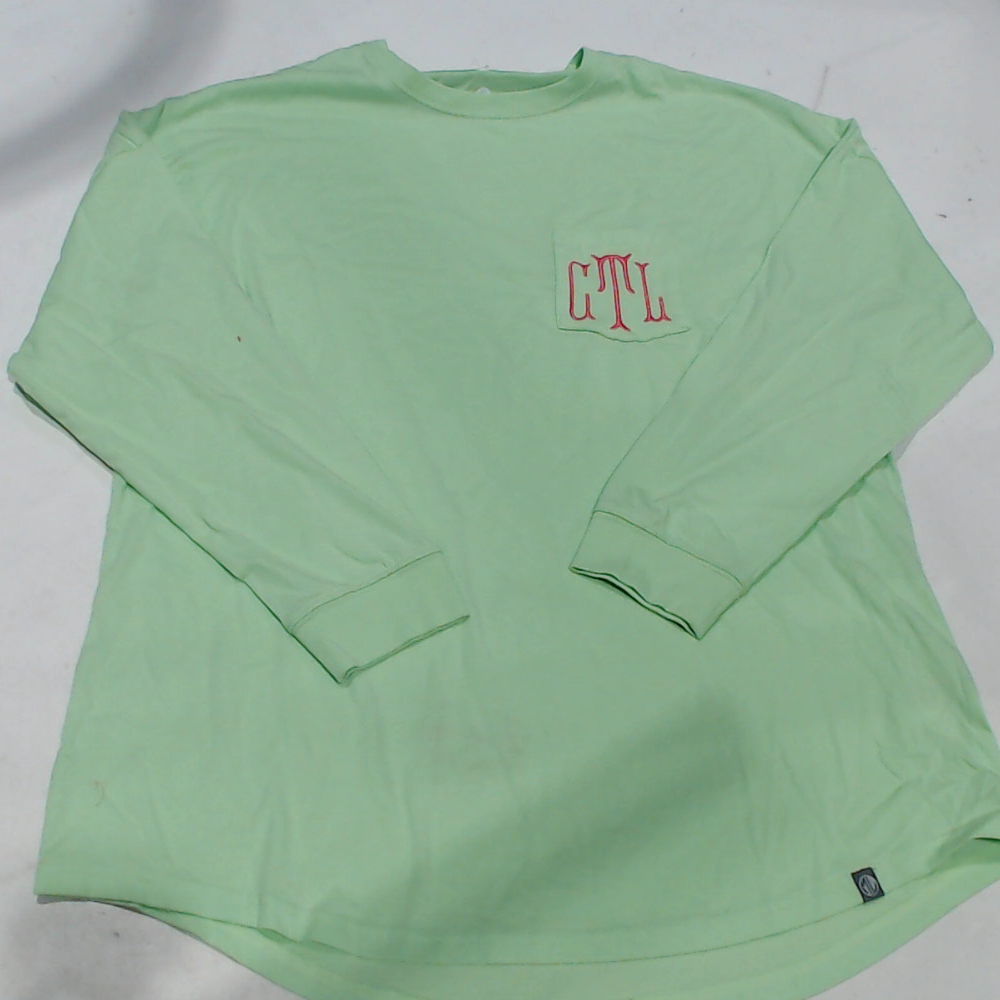 BLOOPER CLOTHING: Monogrammed Long Sleeve ShirtMonogrammed Long Sleeve Shirt