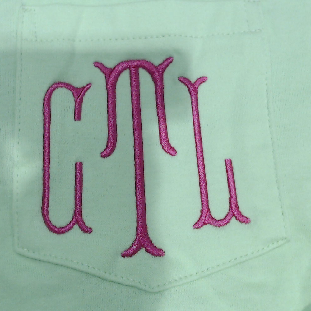 BLOOPER CLOTHING: Monogrammed Long Sleeve ShirtMonogrammed Long Sleeve Shirt