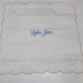 BLOOPER ACCESSORY: Monogrammed Pillow Sham