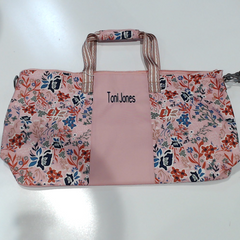 BLOOPER BAG: Monogrammed Weekend Bag