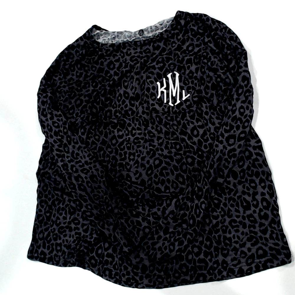 BLOOPER BAG: Monogrammed Pajama Top