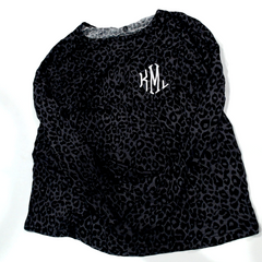 BLOOPER BAG: Monogrammed Pajama Top