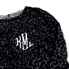 BLOOPER BAG: Monogrammed Pajama Top