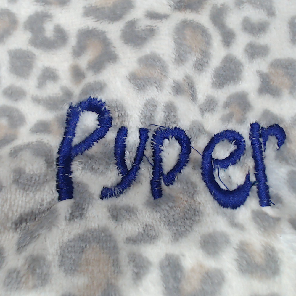 BLOOPER KIDS: Monogrammed Kids Blanket Hoodie