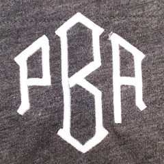 BLOOPER CLOTHING: Monogrammed Tank Top