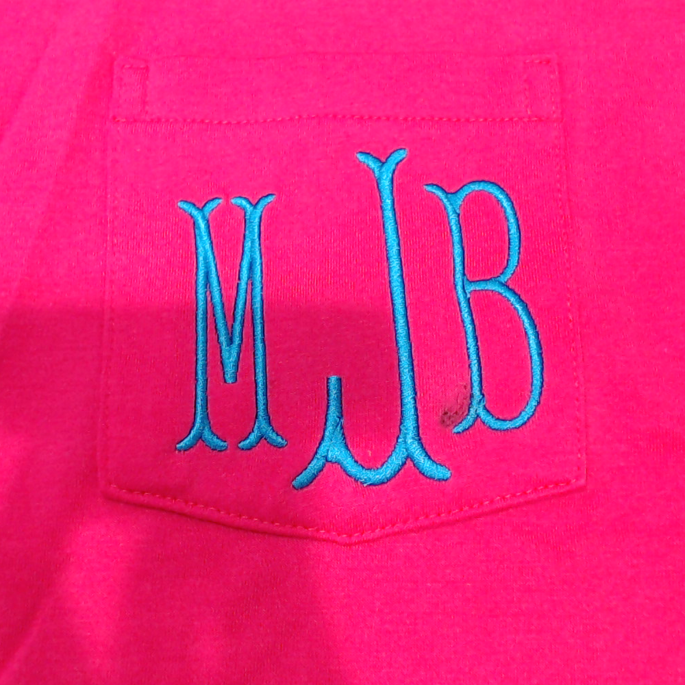 BLOOPER CLOTHING: Monogrammed Long Sleeve Shirt