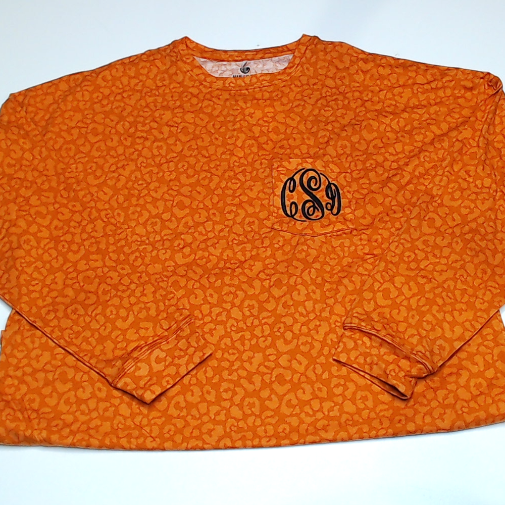 BLOOPER CLOTHING: Monogrammed Fall T-Shirt