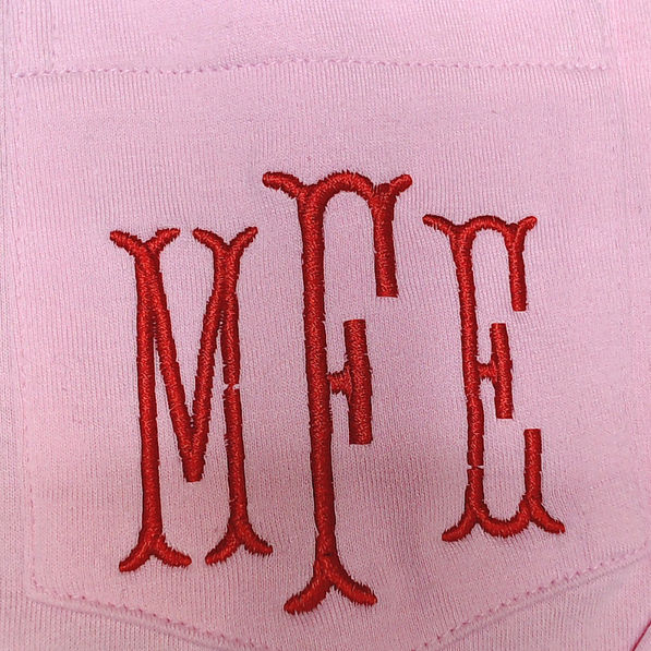 BLOOPER KIDS: Monogrammed Kids Christmas Tree Shirt