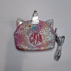 BLOOPER KIDS: Monogrammed Kids Unicorn Crossbody