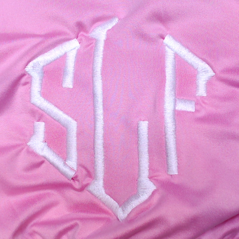 BLOOPER SWIM: Monogrammed Beach Cover Up