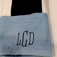 BLOOPER SWIM: Monogrammed Beach Towel