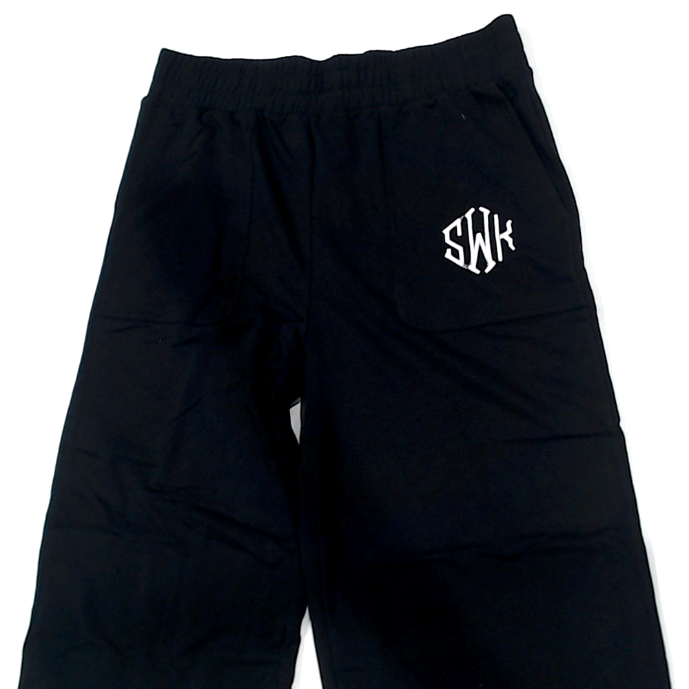 BLOOPER CLOTHING: Monogrammed Wide Leg Pants