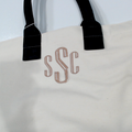 BLOOPER BAG: Monogrammed Upscale Weekender