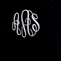 BLOOPER CLOTHING: Monogrammed Lightweight Rain Jacket