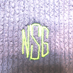 BLOOPER CLOTHING: Monogrammed Puff Sleeve Top