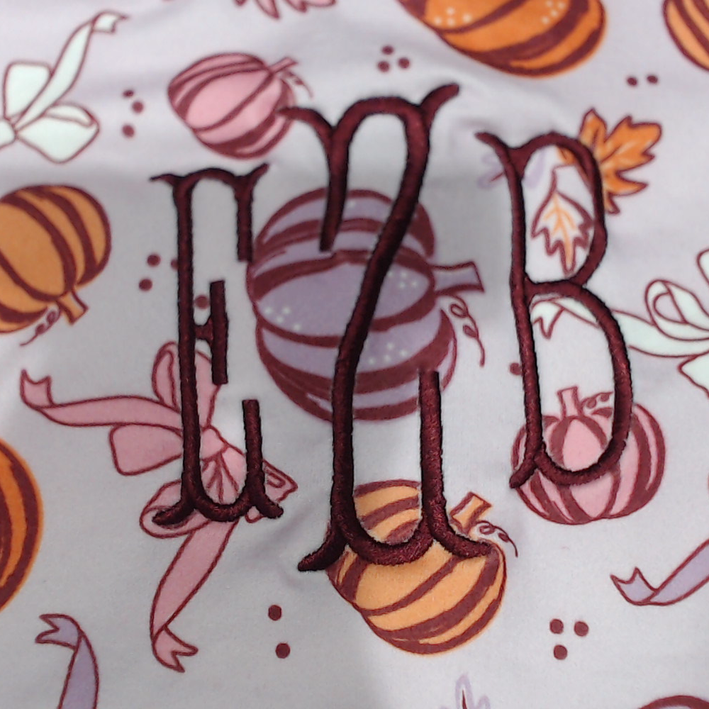 BLOOPER KIDS: Monogrammed Girls Twirl Dress