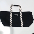 BLOOPER BAG: Monogrammed Extra Large Tote Bag