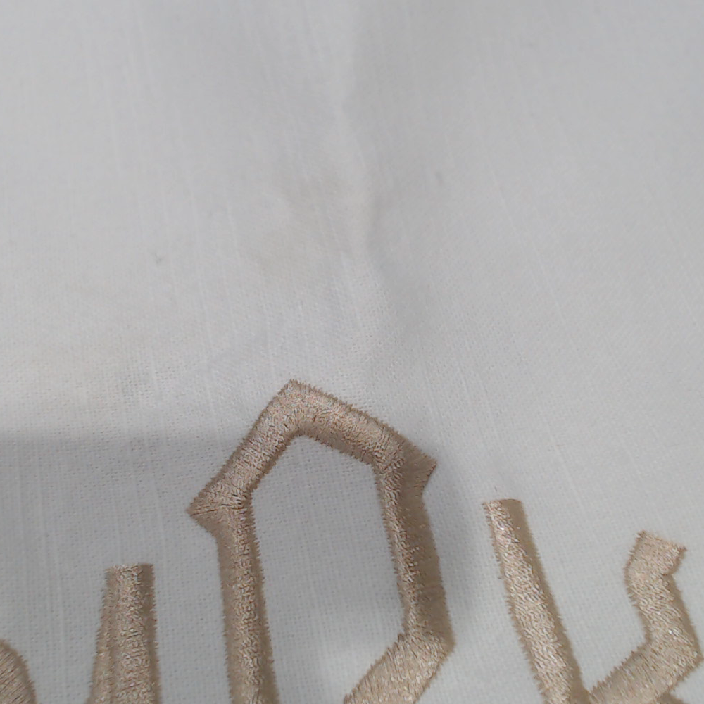 BLOOPER ACCESSORY: Monogrammed Scalloped Table Runner