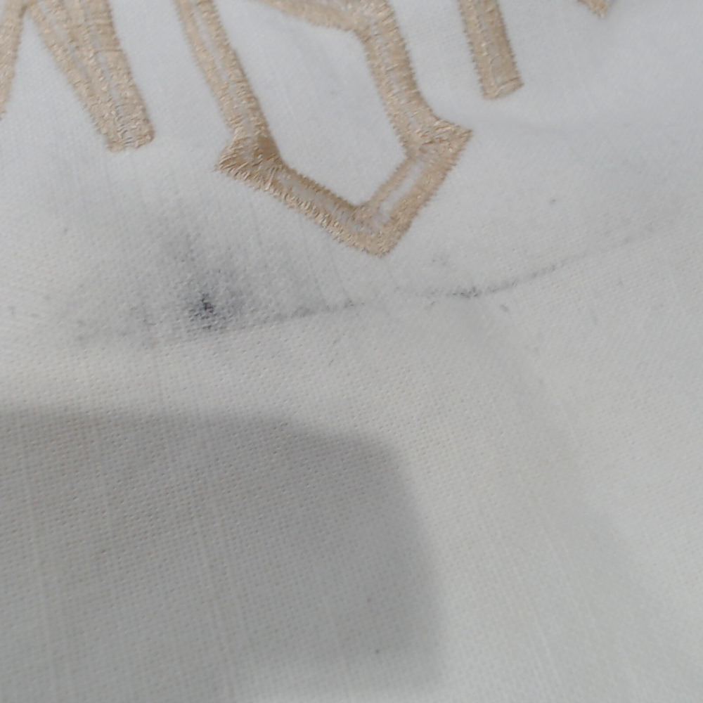 BLOOPER ACCESSORY: Monogrammed Scalloped Table Runner