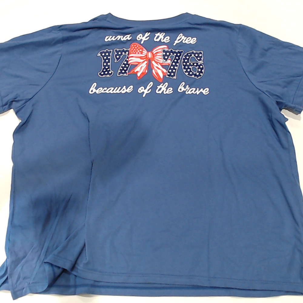 BLOOPER CLOTHING: Monogrammed America T-Shirt