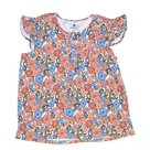 BLOOPER CLOTHING: Monogrammed Ruffle Top