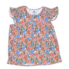 BLOOPER CLOTHING: Monogrammed Ruffle Top