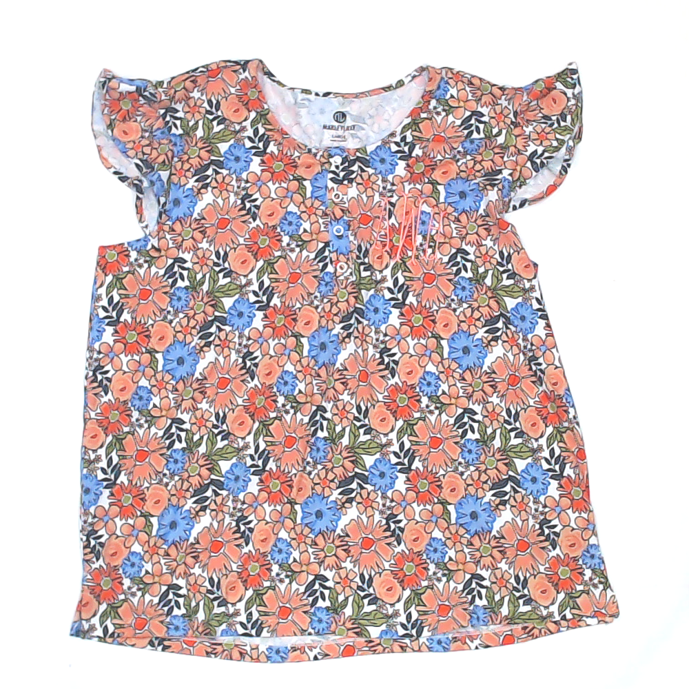 BLOOPER CLOTHING: Monogrammed Ruffle Top