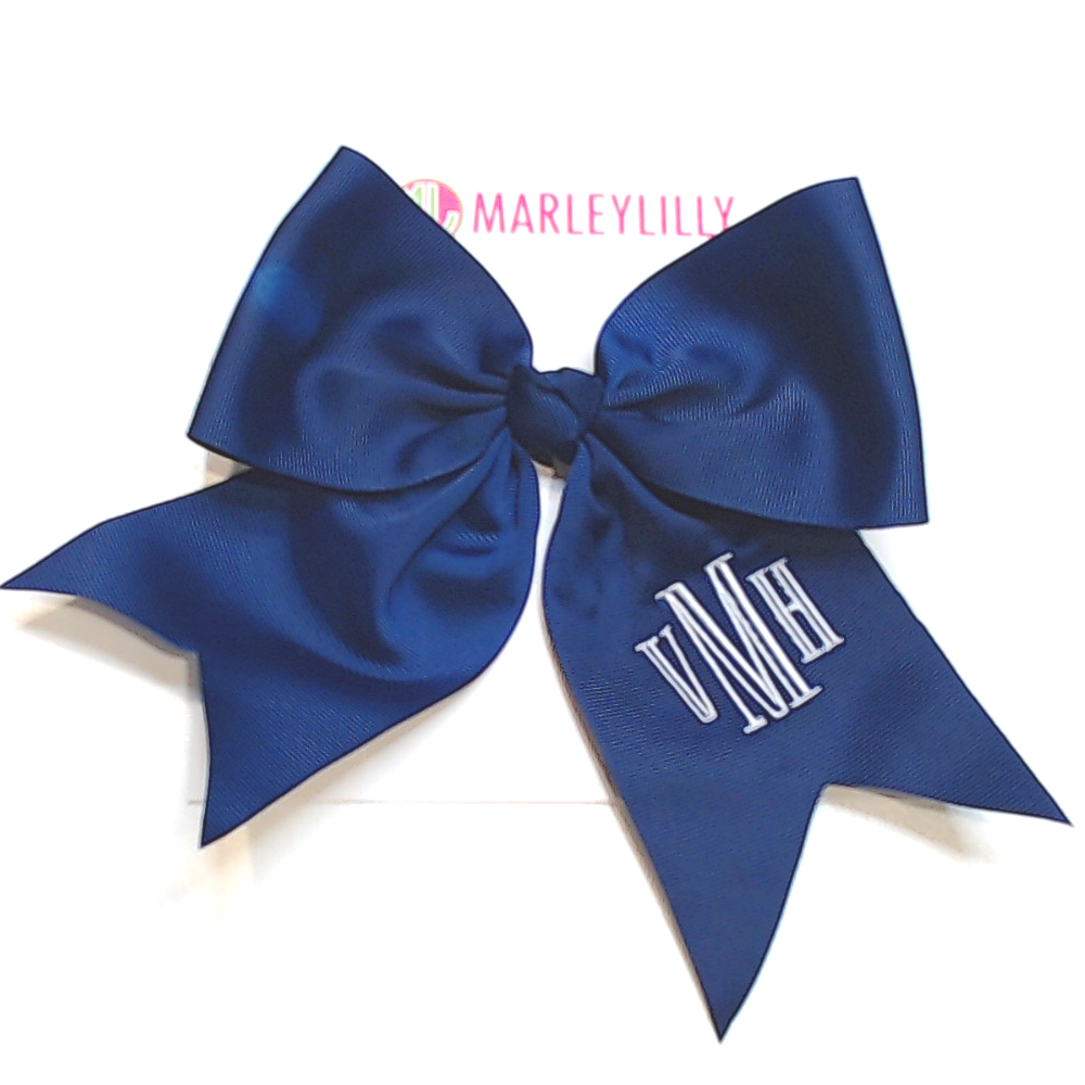 BLOOPER ACCESSORY: Monogrammed Girls Hair Bow
