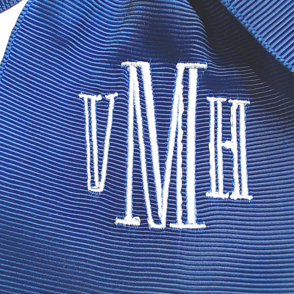 BLOOPER ACCESSORY: Monogrammed Girls Hair Bow