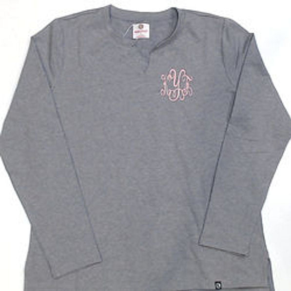 BLOOPER CLOTHING: Monogrammed V Neck Sweatshirt