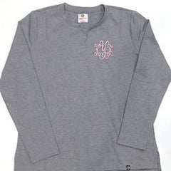 BLOOPER CLOTHING: Monogrammed V Neck Sweatshirt