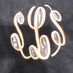 BLOOPER CLOTHING: Monogrammed Leopard Piped Pullover Sweatshirt