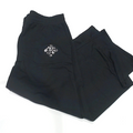 BLOOPER CLOTHING: Monogrammed Wide Leg Pants