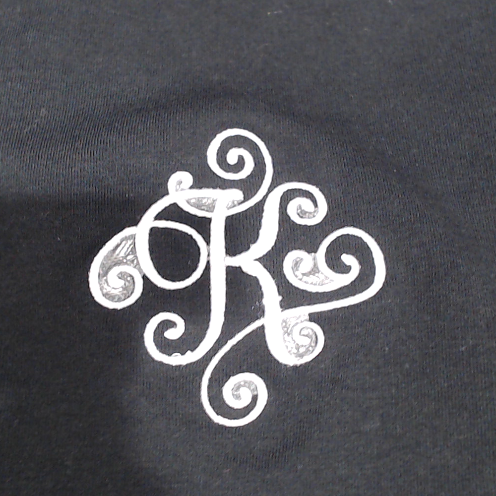 BLOOPER CLOTHING: Monogrammed Wide Leg Pants