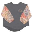 BLOOPER CLOTHING: Monogrammed Puff Sleeve Top