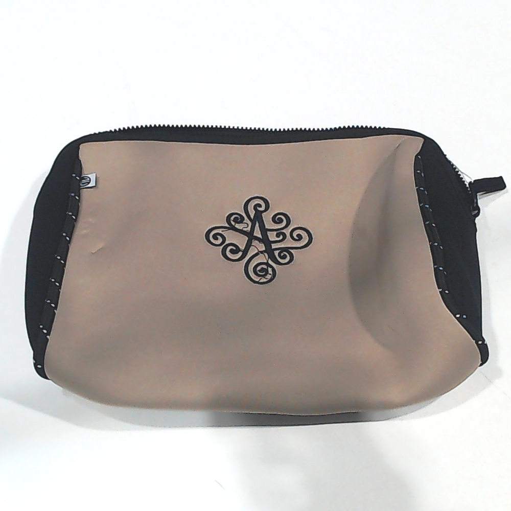 BLOOPER BAG: Monogrammed Neoprene Cosmetic Case