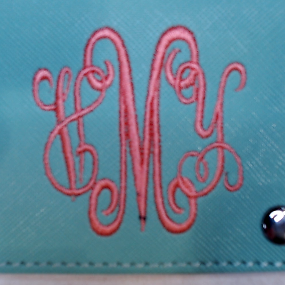 BLOOPER ACCESSORY: Monogrammed Card Holder