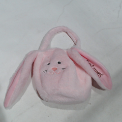 BLOOPER KIDS: Monogrammed Bunny Easter Basket