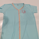 BLOOPER SWIM: Monogrammed Accent Cover Up
