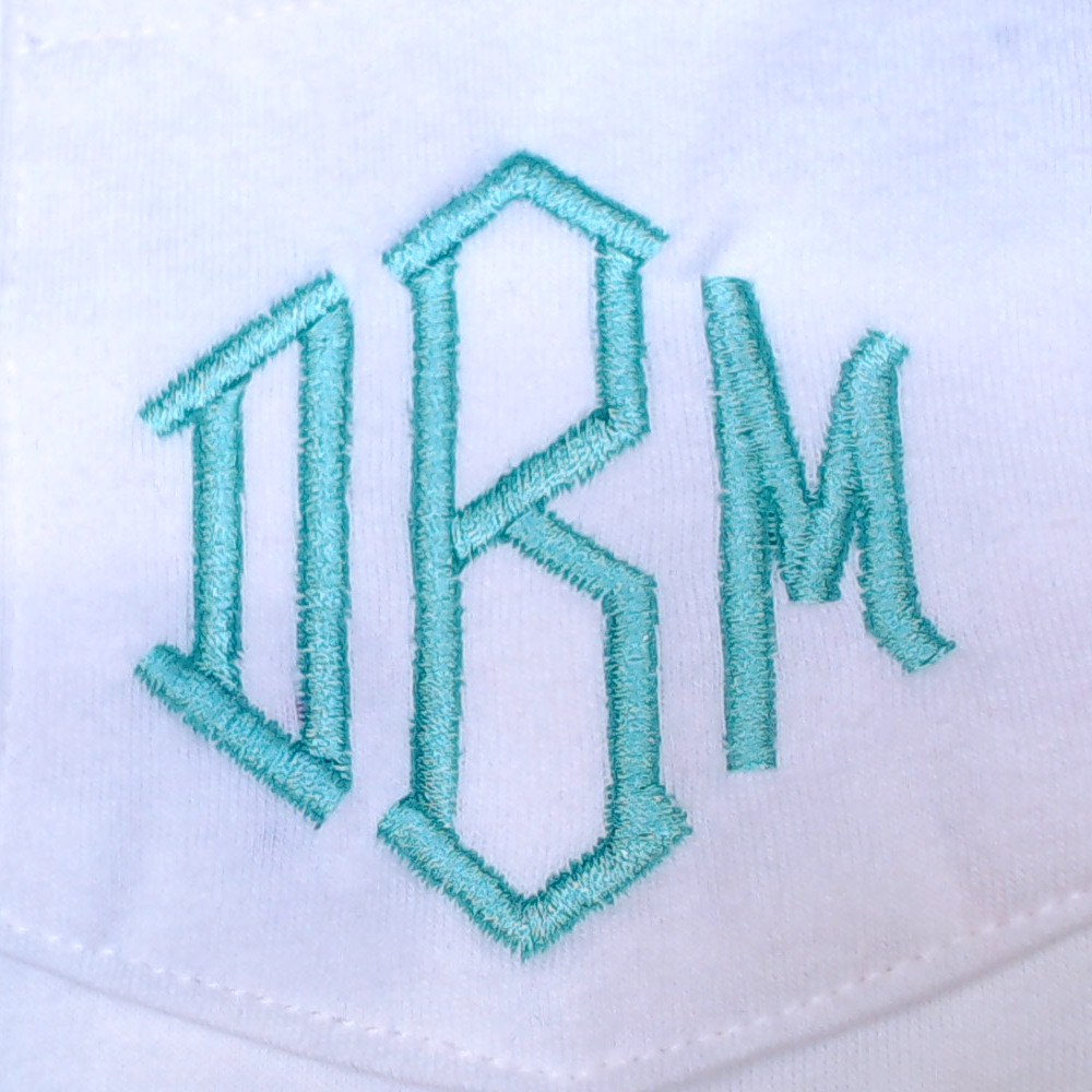 BLOOPER KIDS: Monogrammed Kids Short Sleeve Shirt