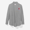 ohio State buckeyes sweatshirt cardigan in heathered gray