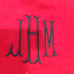 BLOOPER KIDS: Monogrammed Kids Quarter Zip Sweatshirt