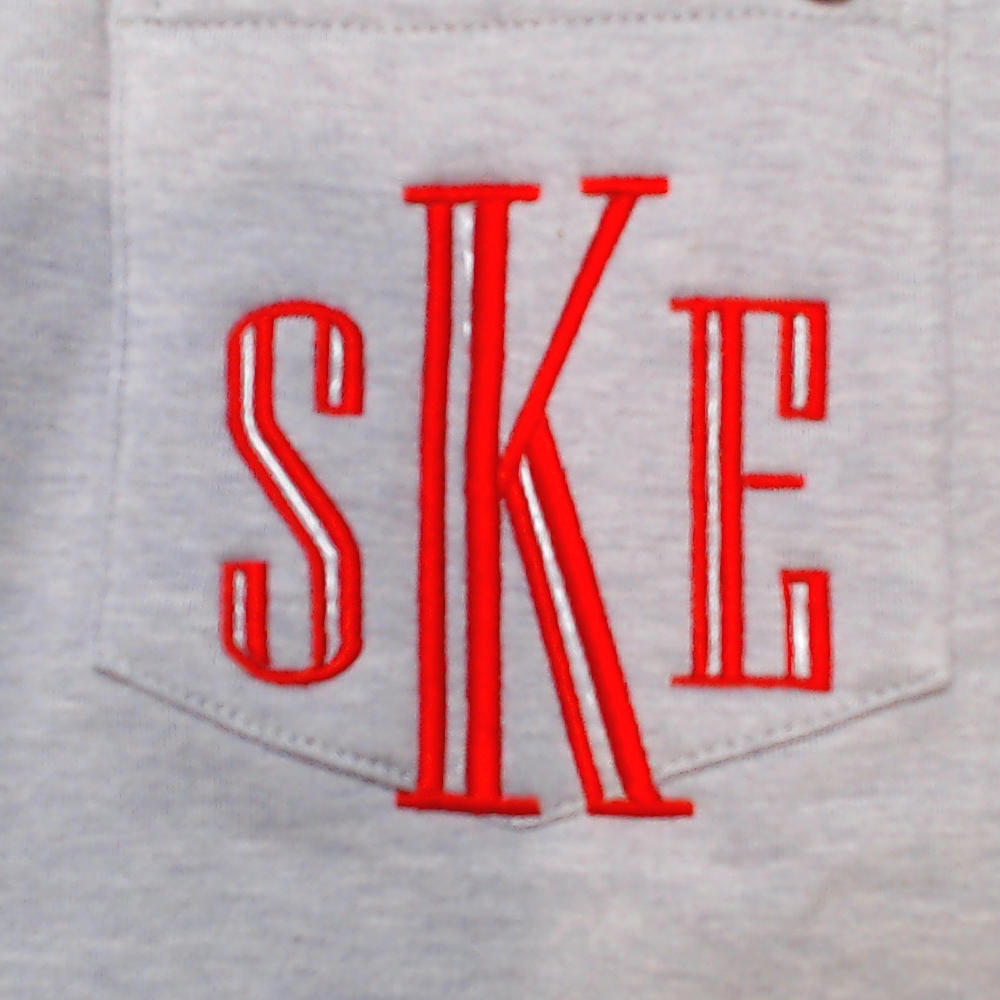 BLOOPER CLOTHING: Monogrammed Crewneck Sweatshirt