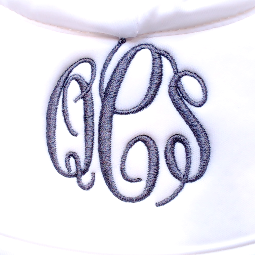 BLOOPER KIDS: Monogrammed Baby Sun Hat