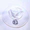 BLOOPER KIDS: Monogrammed Baby Sun Hat