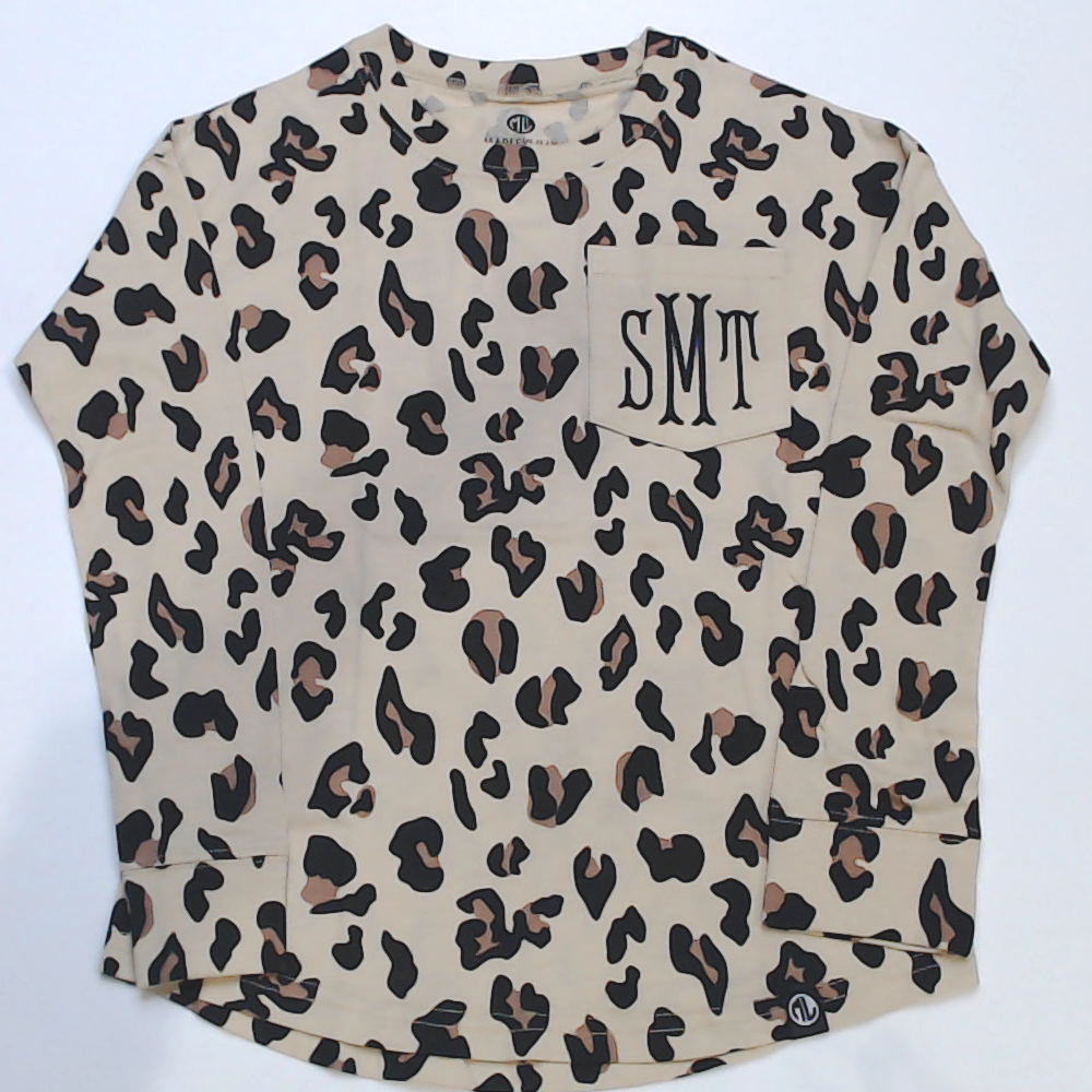 BLOOPER KIDS: Monogrammed Kids Long Sleeve Shirt