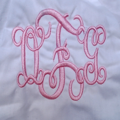 BLOOPER KIDS: Monogrammed White Eyelet Baby Bloomers
