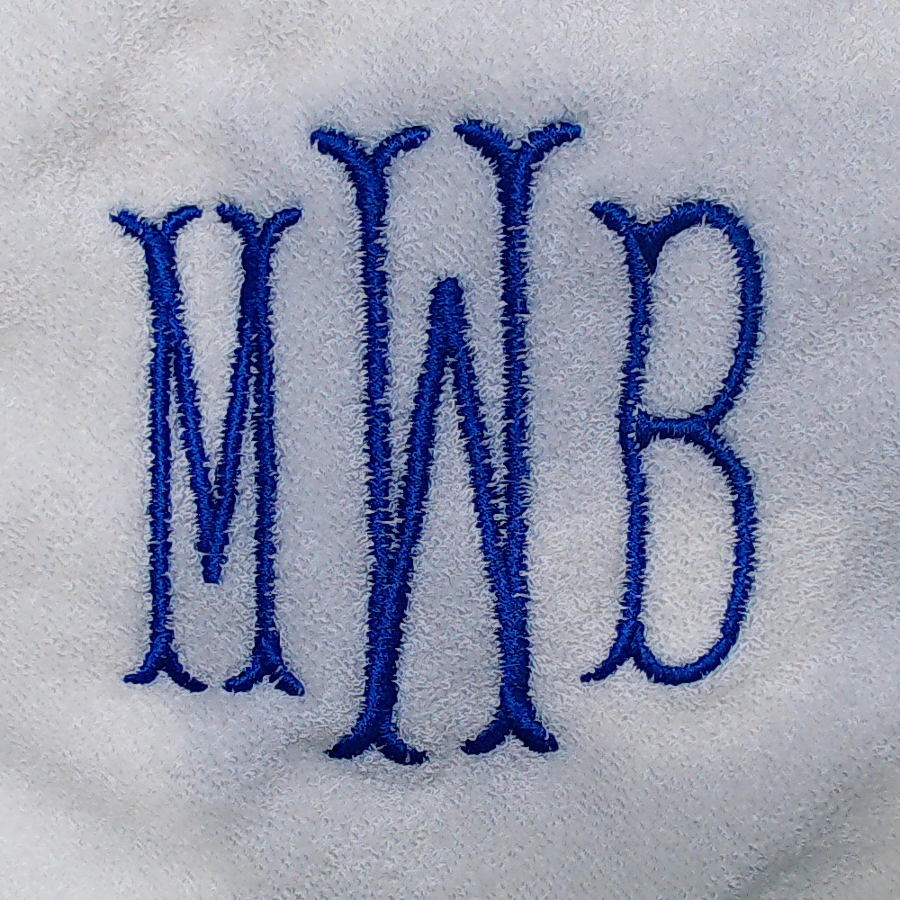 BLOOPER KIDS: Monogrammed Baby Hooded Bath Towel
