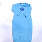 BLOOPER KIDS: Monogrammed Baby Layette Gown