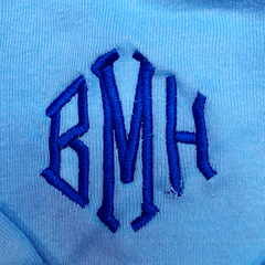 BLOOPER KIDS: Monogrammed Baby Layette Gown